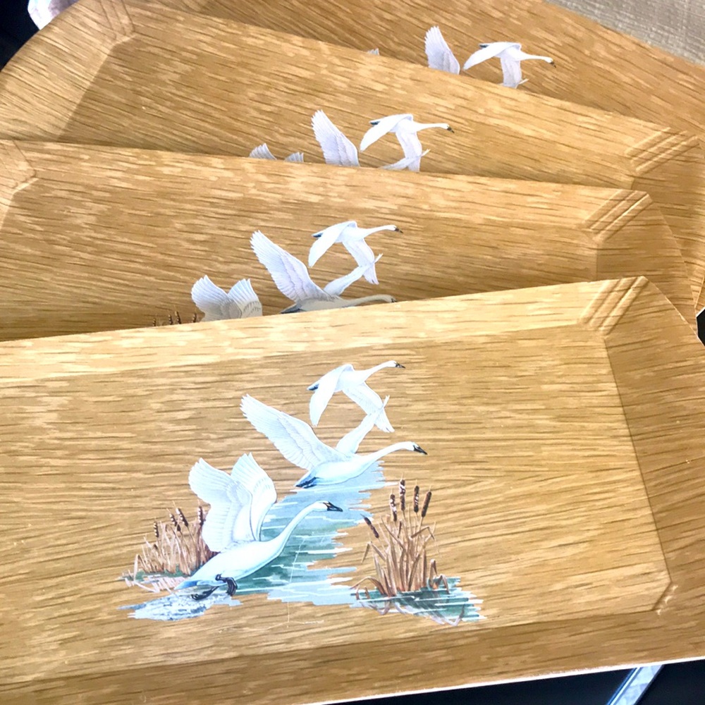 VTG Hasko Wooden Trayware